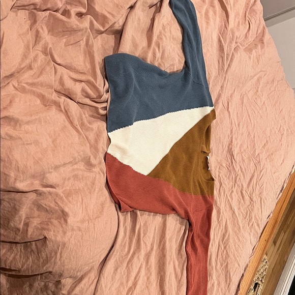 Sezane Multicolor Crew Neck Sweater - Picture 2 of 6